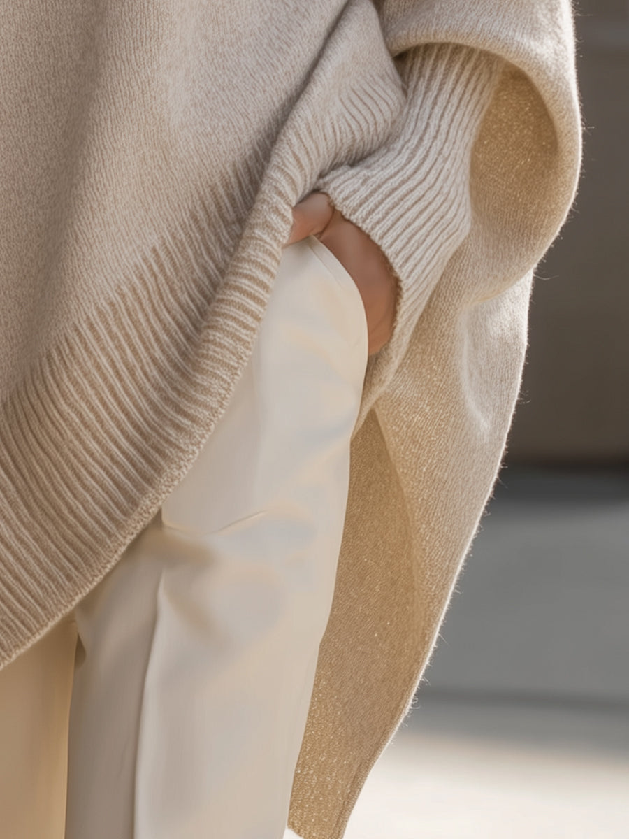 Jeanne | Pull oversize femme à la coupe fluide