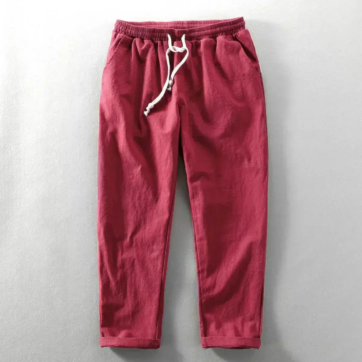 Pantalons décontractés noirs Lexie de la collection #844 de Danoir Paris, confortables et élégants, vue de face.