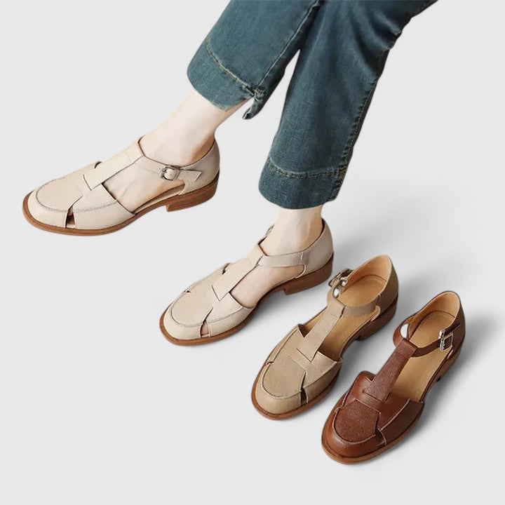 Faustine™ Babies découpes latérales en tissu beige de Danoir Paris, vêtements confortables pour bébé.
