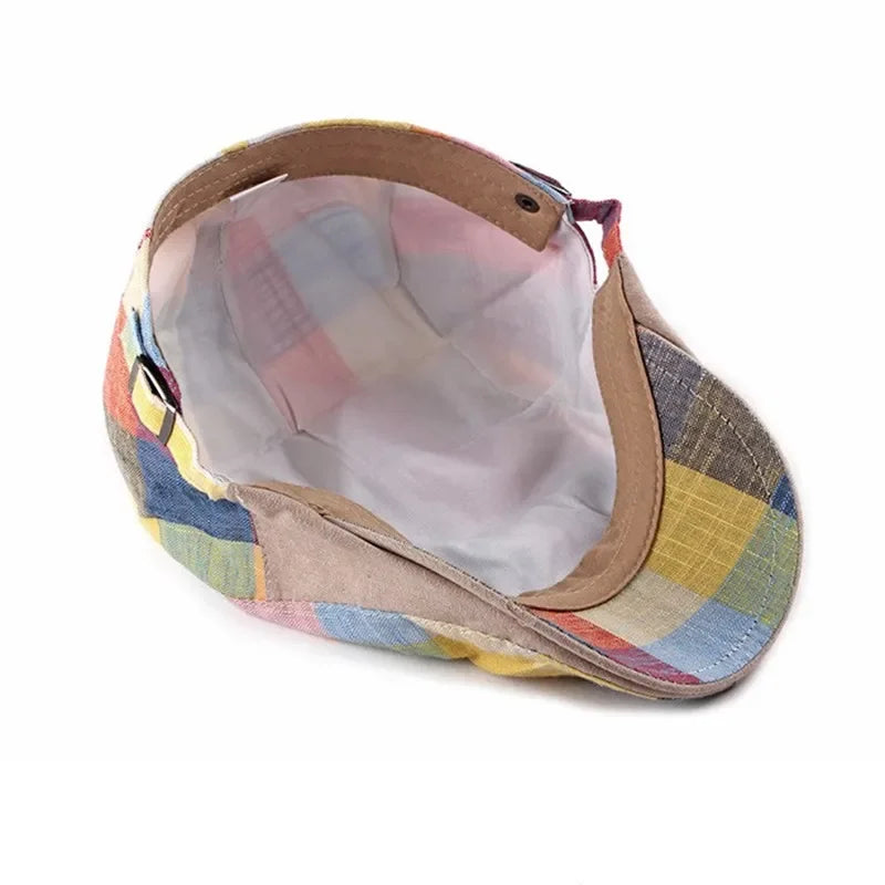Casquette d'été élégante Bloom de Danoir Paris, couleur bleue, style tendance, idéale pour la saison estivale.