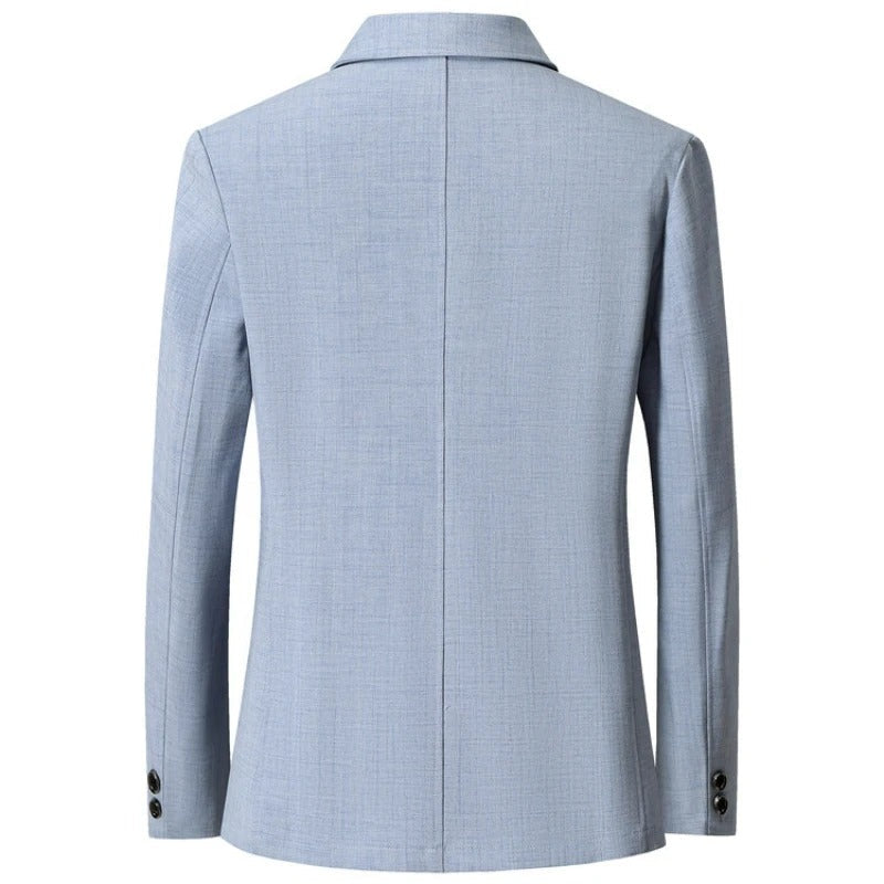 Veste intelligente pour hommes Danoir Paris en bleu, design moderne avec détails élégants, adaptée pour un style contemporain.