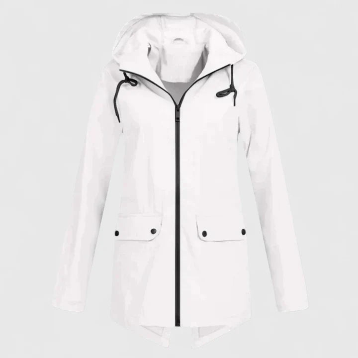 Veste confortable Danoir Paris Vanyssiah en bleu, coupe décontractée, tissu doux et élégant pour un style casual.