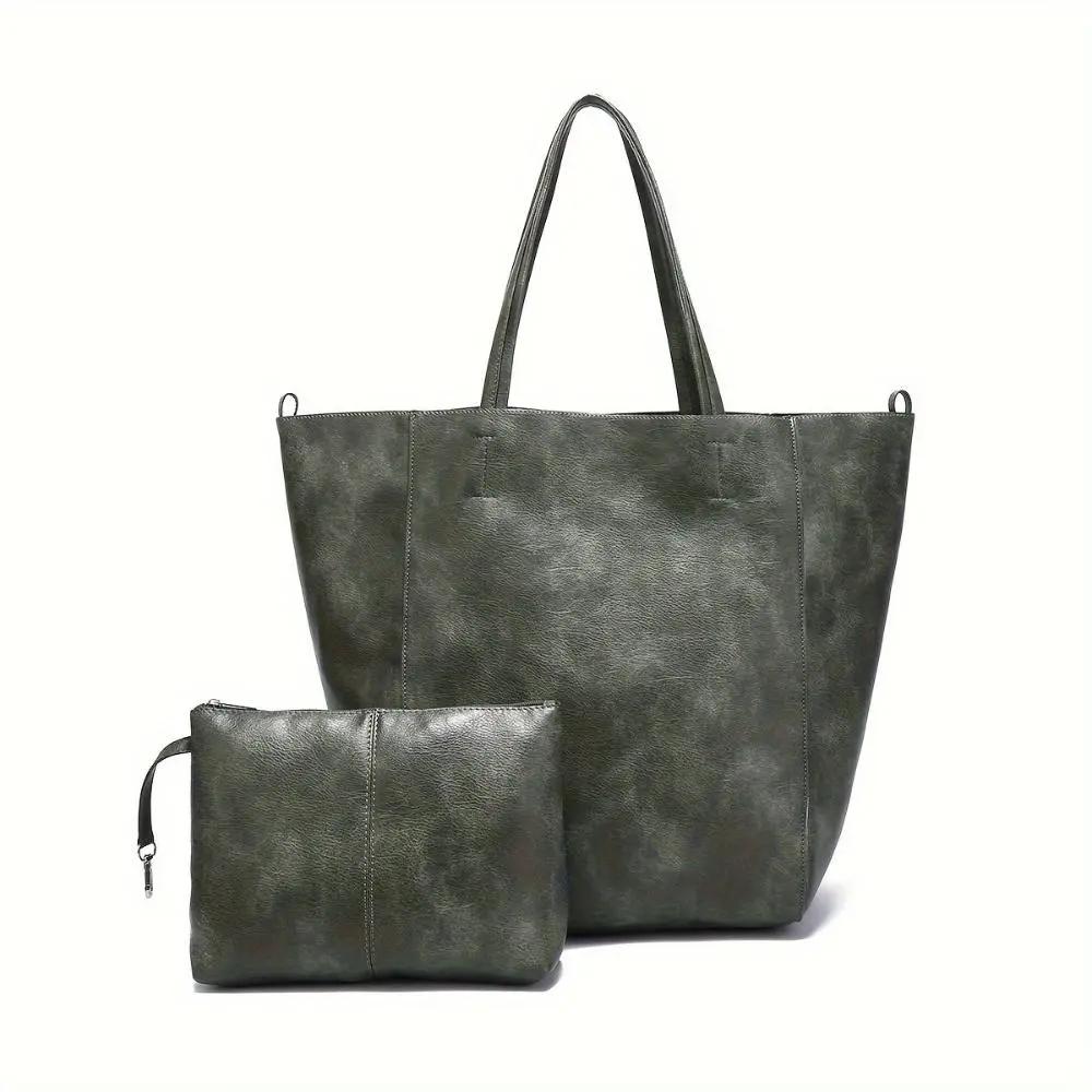 Grand sac à main vintage Danoir Paris Renee, sac élégant et spacieux avec finition sophistiquée, idéal pour un style intemporel.
