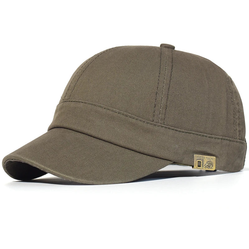 Bonnet pour homme en coton Bloom™ de Danoir Paris, en tissu bleu foncé avec design simple et élégant.