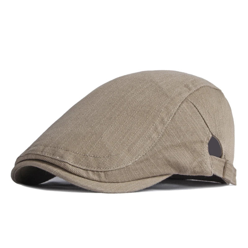 Casquette pour hommes Bloom™ réglable de Danoir Paris, en tissu vert foncé, vue de face avec logo visible.