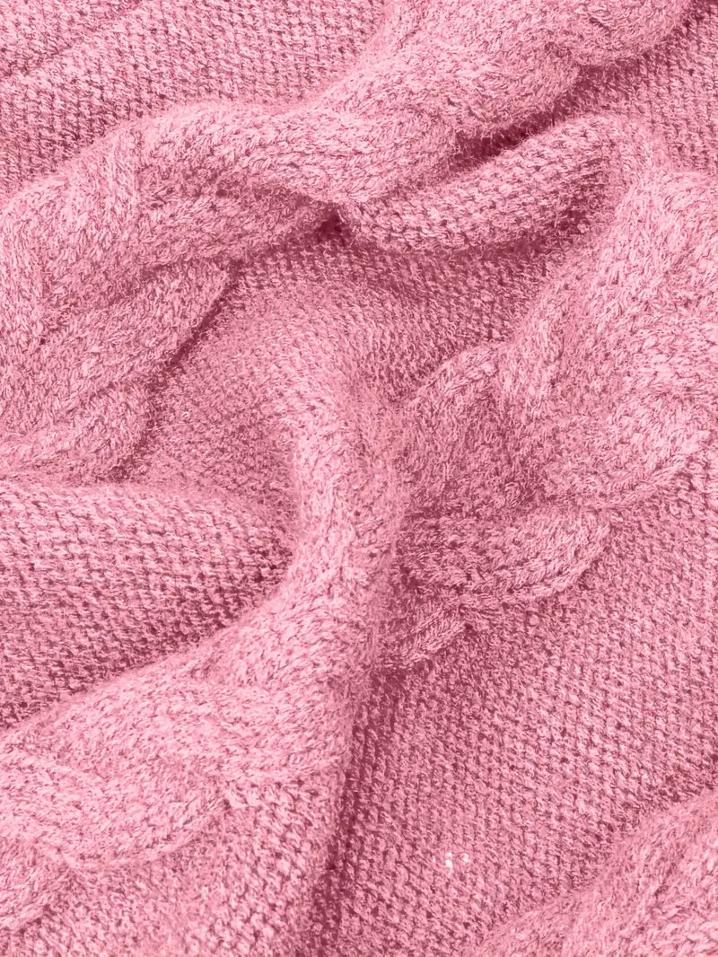 Robe turtleneck élégante Narda de Danoir Paris, en cramoisi, vue de face, tissu fluide et coupe sophistiquée, taille XS.