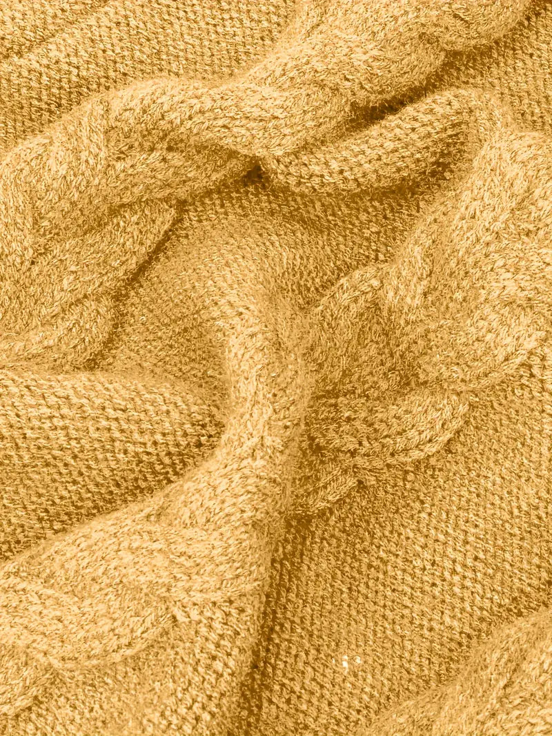 Robe turtleneck élégante Danoir Paris FR1031 en cramoisi, vue de face, taille XS, tissu fluide et sophistiqué