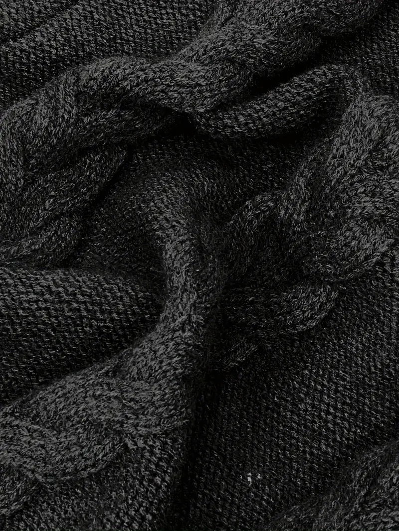 Robe turtleneck élégante Danoir Paris, modèle FR1031, couleur cramoisi, taille XS, vue de devant avec détails du tissu.