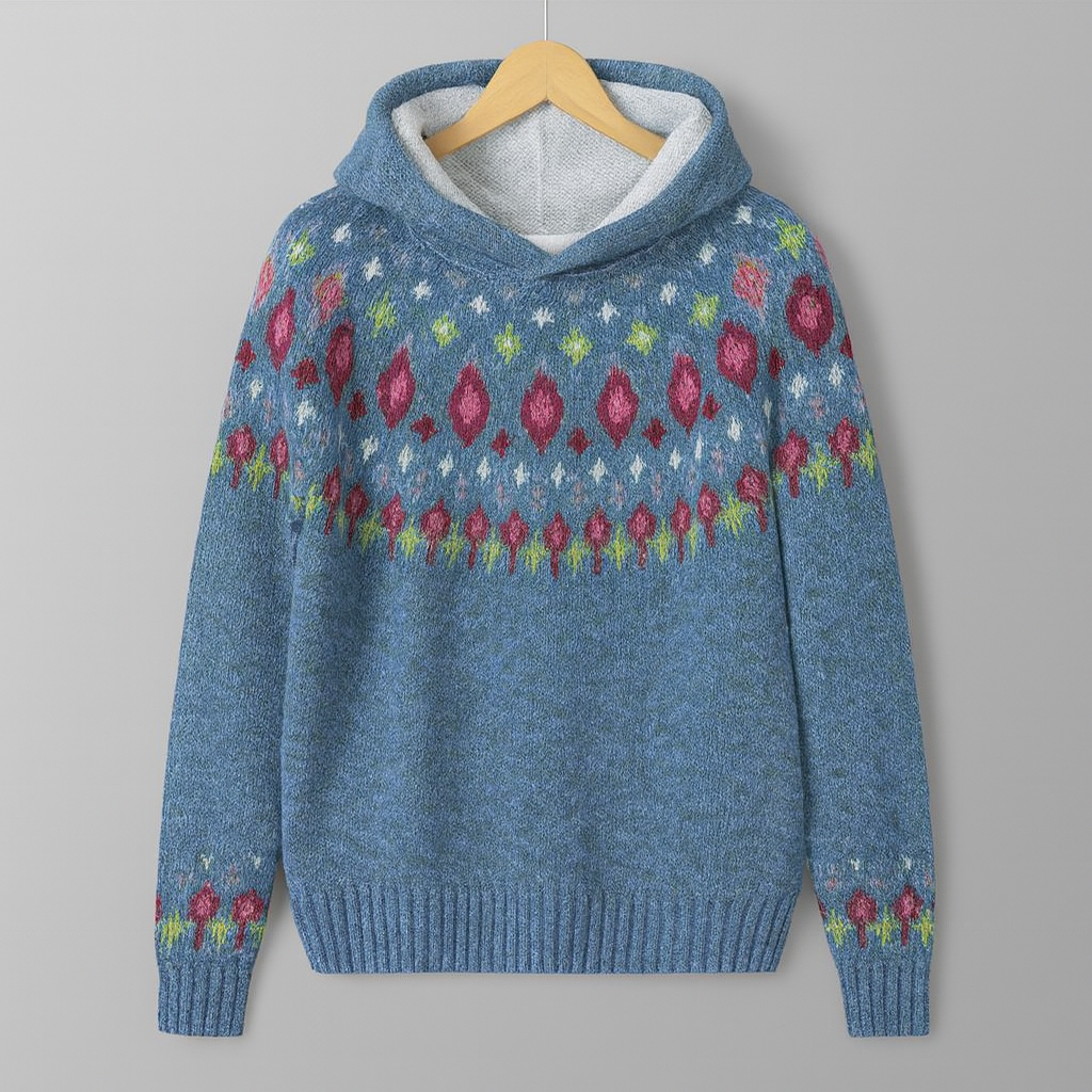 Hoodie coloré doux Rosy de Danoir Paris en gris, vêtement chaud et confortable, pour femmes ou hommes.