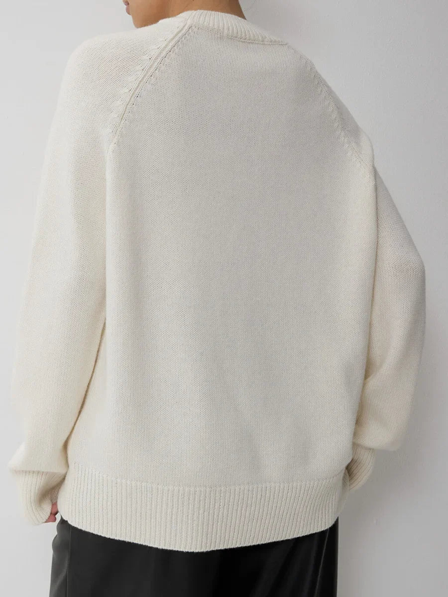 Pull en cachemire camel Coralie de Danoir Paris, élégant et doux, avec un design chic et confortable.