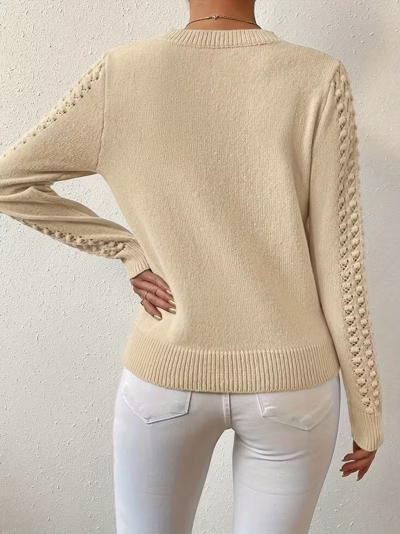 Pull en tricot bleu Shannen de Danoir Paris, élégant et ajusté, en taille XS, avec un design raffiné et confortable.