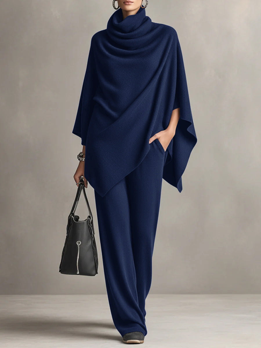 Veste décontractée chic Danoir Paris Seraphine en noir, style élégant et confortable, vue de face.
