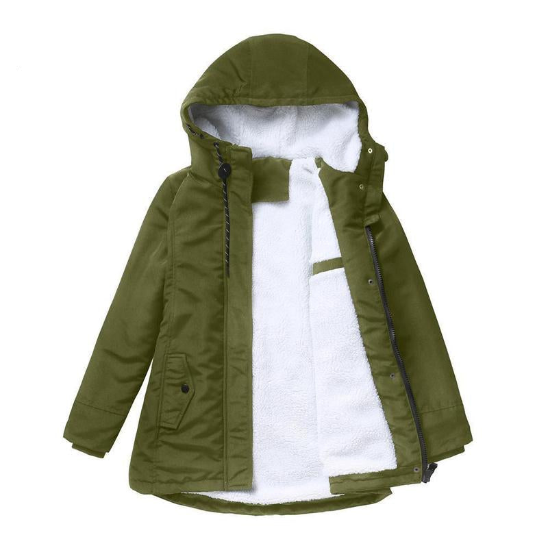 Manteau quotidien pratique Danoir Paris Amina, rose, taille XS, style décontracté et confortable pour un usage quotidien.
