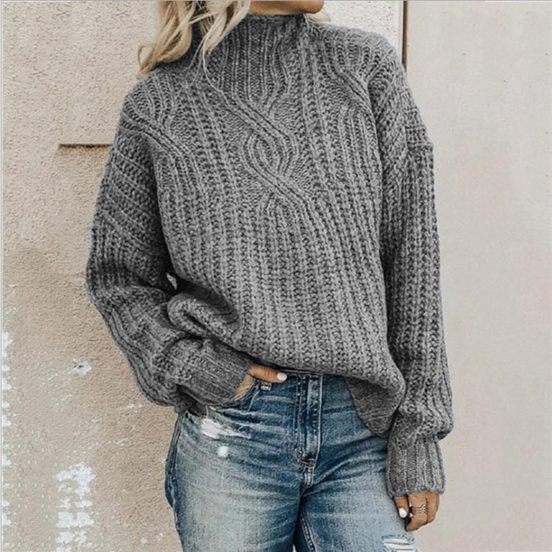 Pull en câble vert Danoir Paris Sofian, style élégant et confortable, porté sur un modèle, en gros plan.