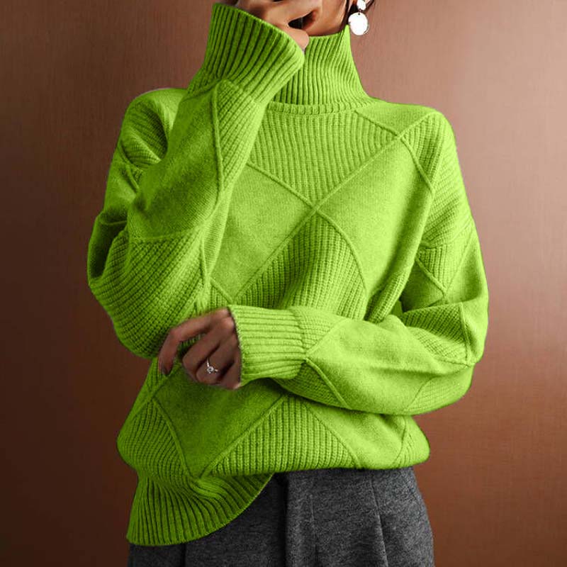 Pull beige Danoir Paris Sara FR921, doux et élégant, avec un style confortable et sophistiqué.