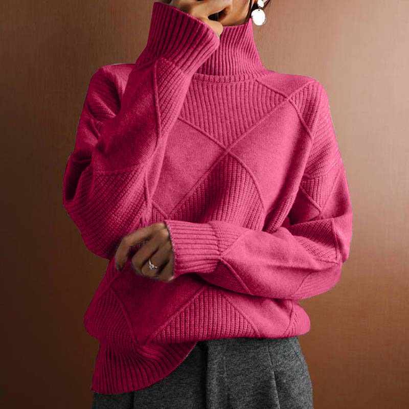 Pull douillet et élégant Sara Danoir Paris en beige, doux et confortable, parfait pour un style chic et décontracté.