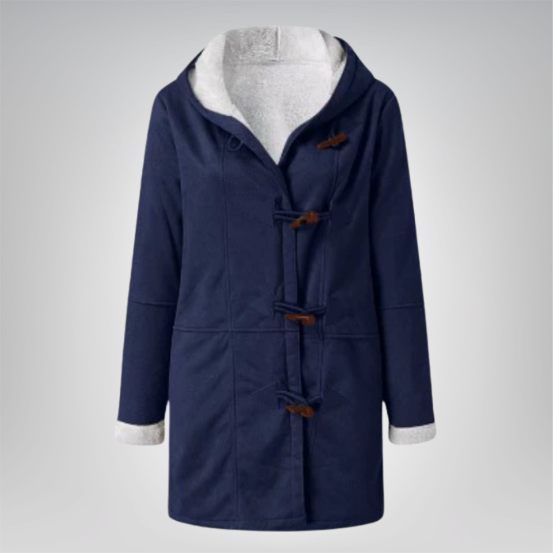 Veste élégante en fleece verte pour femme Maria de Danoir Paris, style moderne et confort optimal.