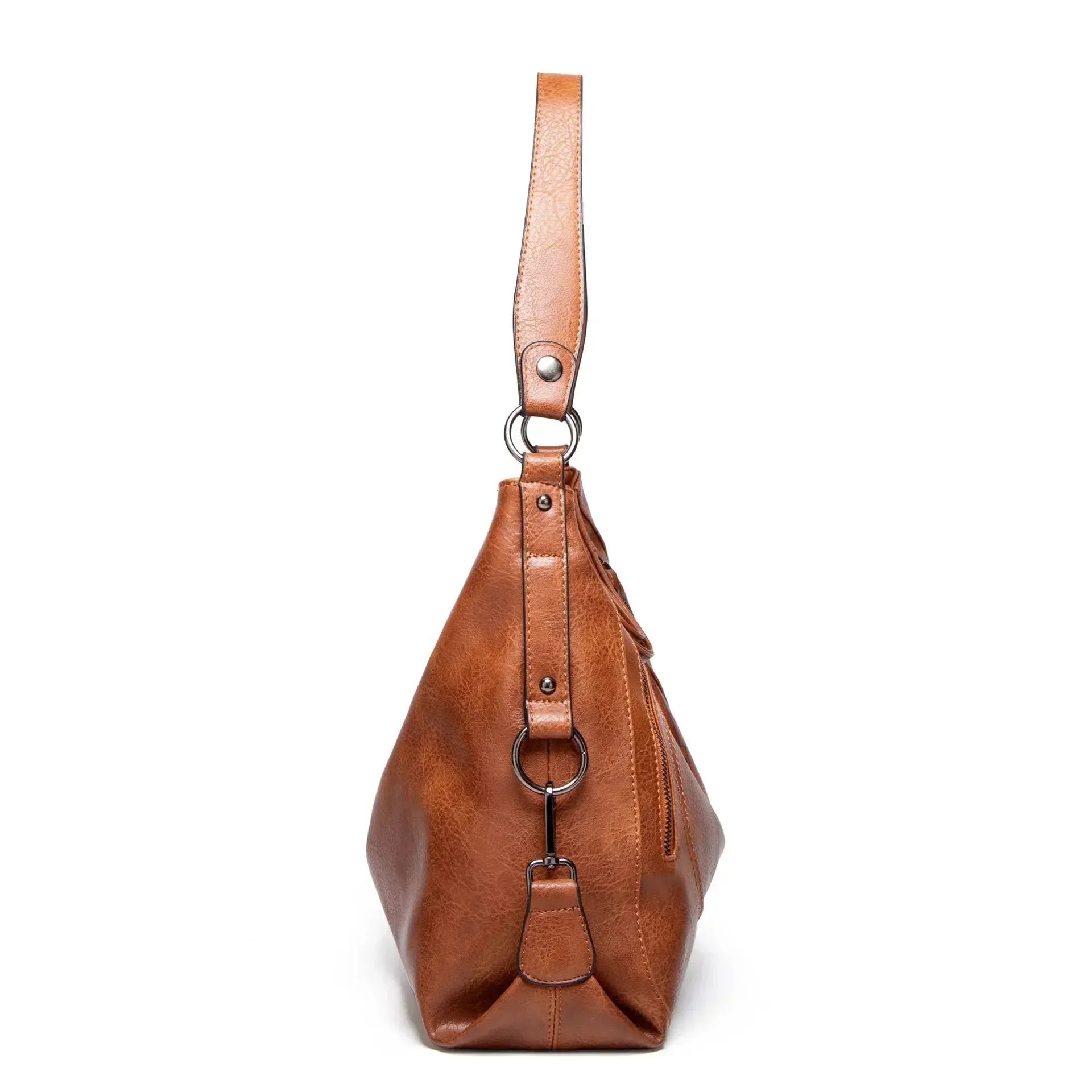 Sac Nora élégant quotidien Danoir Paris en gris, avec poignée courte et espace intérieur pratique pour usage quotidien.