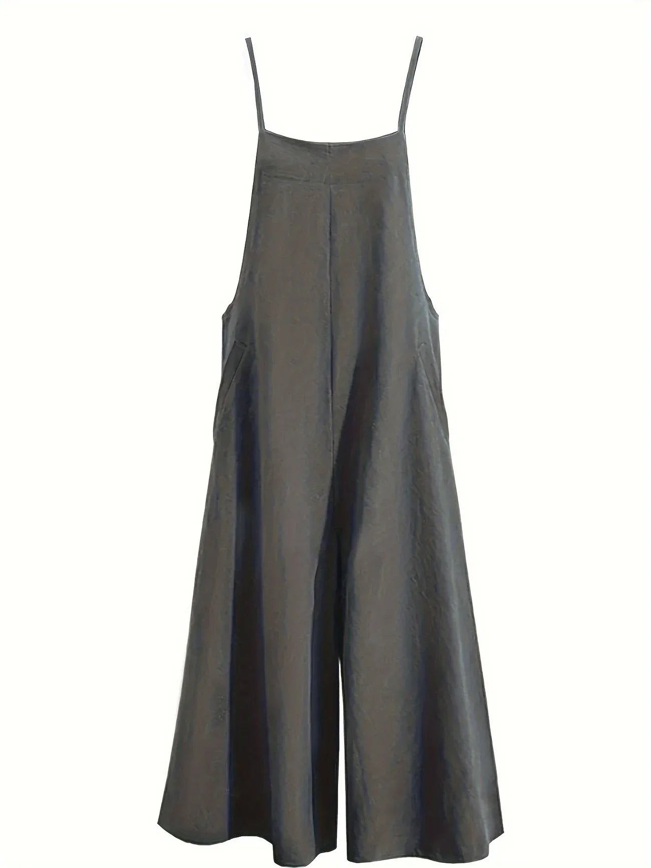 Combinaison décontractée élégante Danoir Paris Faryn en gris, tissu fluide et coupe moderne pour un style chic et confortable.