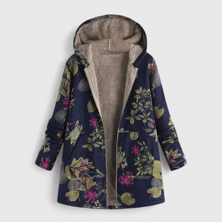 Veste confortable Danoir Paris Florenziah en beige-orange, veste légère et tendance pour un style décontracté.
