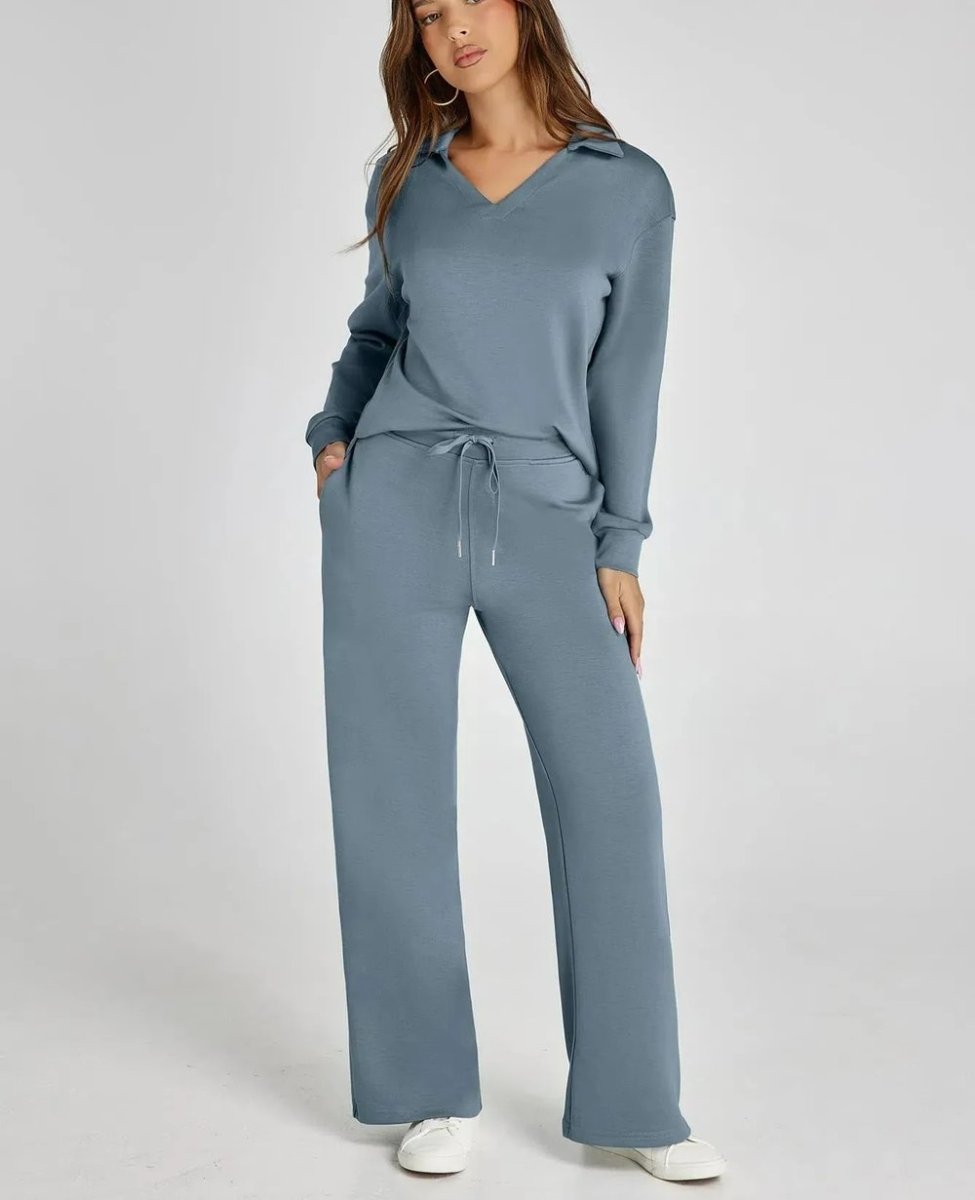 Combinaison de voyage élégante Nina de Danoir Paris en kaki, taille XS, tissu fluide et confortable pour voyager avec style.