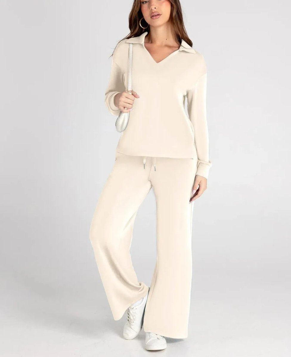 Combinaison de voyage élégante Nina de Danoir Paris en kaki, taille XS, tissu fluide et confortable pour voyager avec style