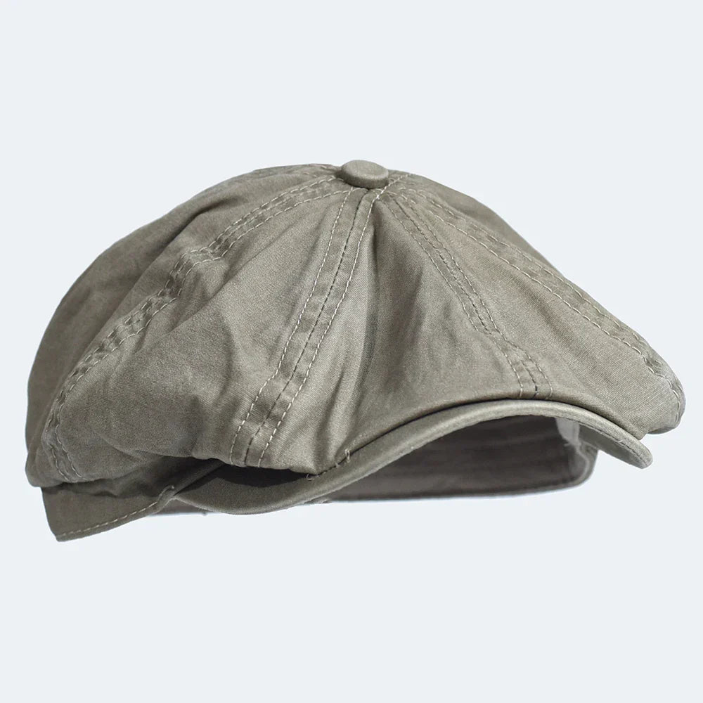 Chapeau vintage en coton léger Bloom™ de Danoir Paris, couleur vert clair, avec style classique et matière douce.