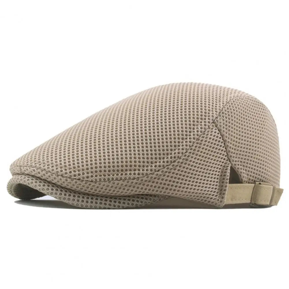 Chapeau homme Danoir Paris Bloom™ en tissu respirant marine, style élégant avec bande décorative, adapté pour l'été.