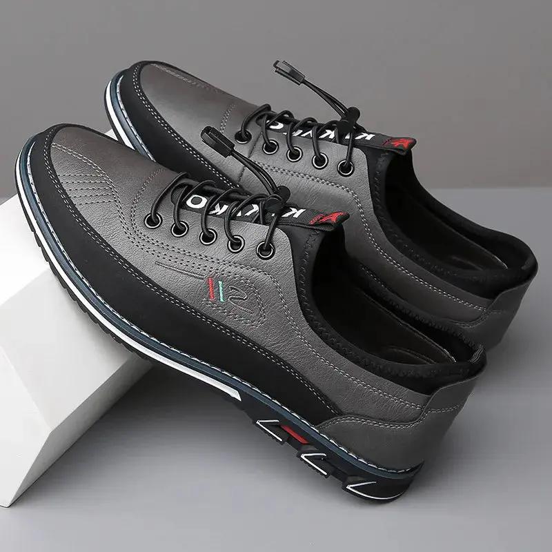 Chaussures Oxford orthopédiques Marcel™ marron pour homme, taille 38, en cuir, par Danoir Paris.