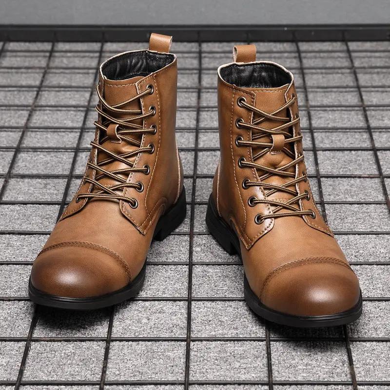 Bottines en similicuir marron châtaigne Morgan par Danoir Paris, taille 38, avec semelle solide et design élégante.