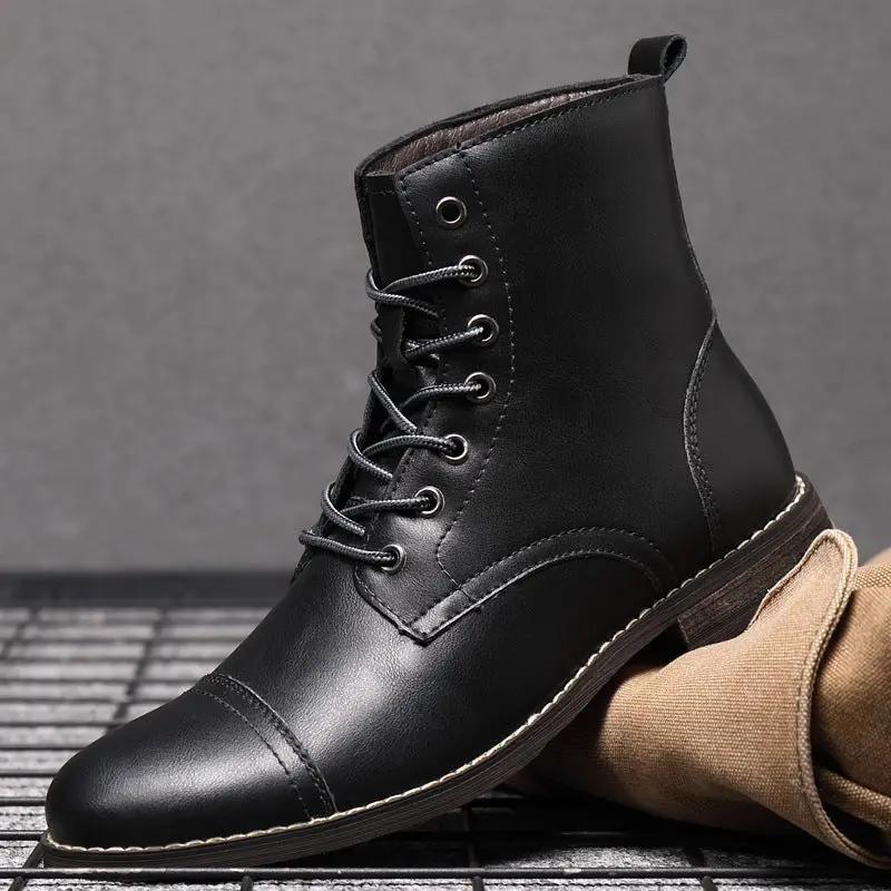 Bottines en similicuir marron châtaigne Morgan de Danoir Paris, taille 38, avec semelle robuste et design élégant.