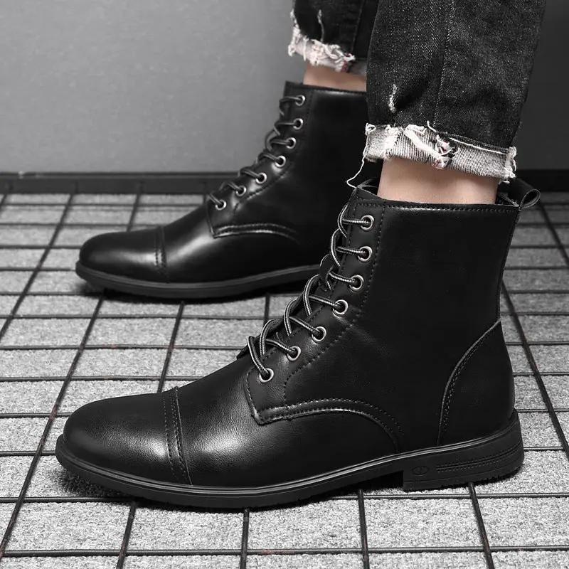 Bottines en similicuir marron châtaigne Morgan de Danoir Paris, taille 38, avec semelle robuste et design élégant.