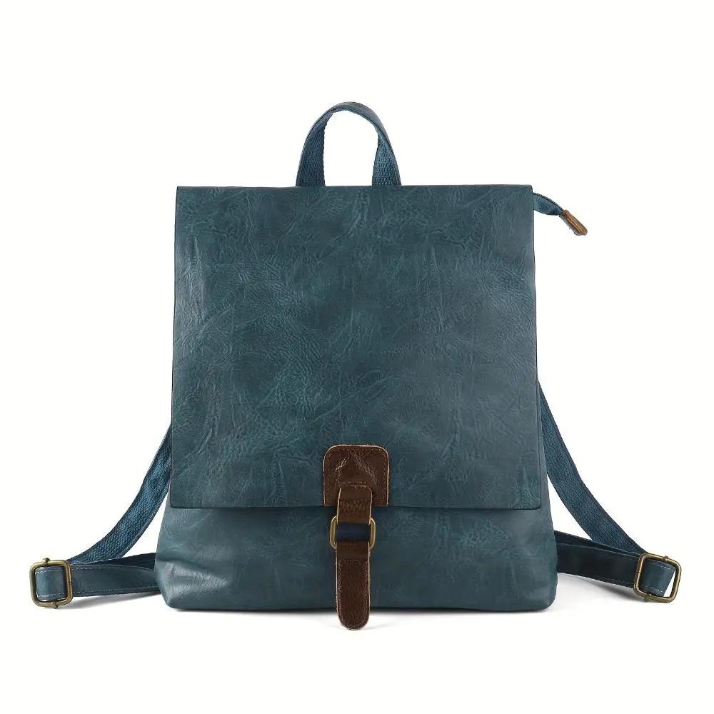 Sac à dos Danoir Paris Nina en marron, style vintage, élégant et pratique pour un usage quotidien.