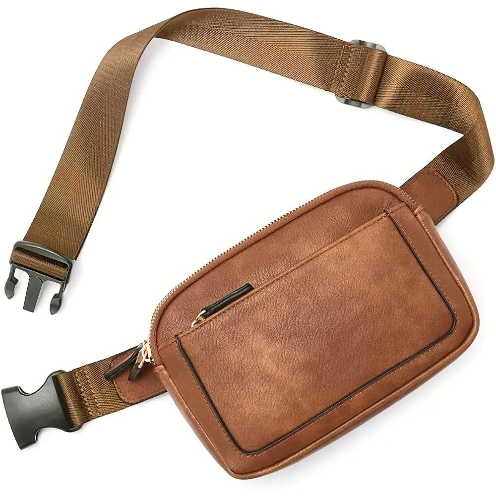 Sac bandoulière Aspen Sport Danoir Paris Nina en cuir marron, avec bandoulière réglable et design pratique.