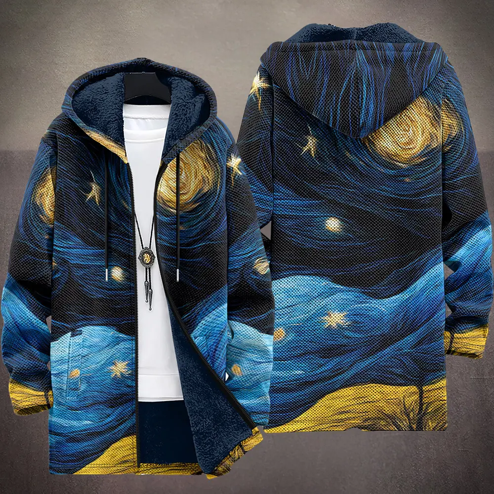 Cardigan de luxe Danoir Paris Waverley inspiré par l'art, multicolore, en laine douce et élégante.