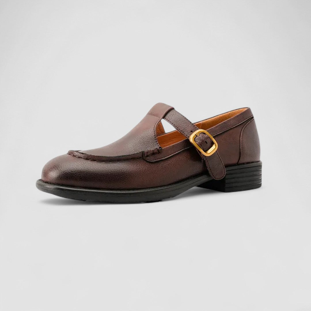 Chaussures pour bébé Anaïs™ Talon Classique noires de Danoir Paris, élégantes et confortables pour les tout-petits.