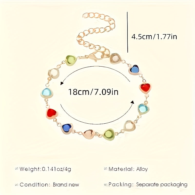 Bracelet unique en forme de cœur de la marque Danoir Paris, en métal orné d'un design élégant et romantique.