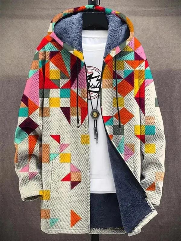 Gilet de luxe Aria de Danoir Paris, inspiré par l'art, en plusieurs couleurs, avec détails élégants et textures sophistiquées.