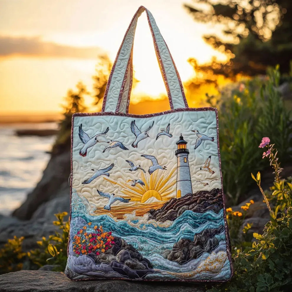 Sac à main quilté Seaside Light de Danoir Paris, fait main, avec détails en finition, en tissu léger et élégant.