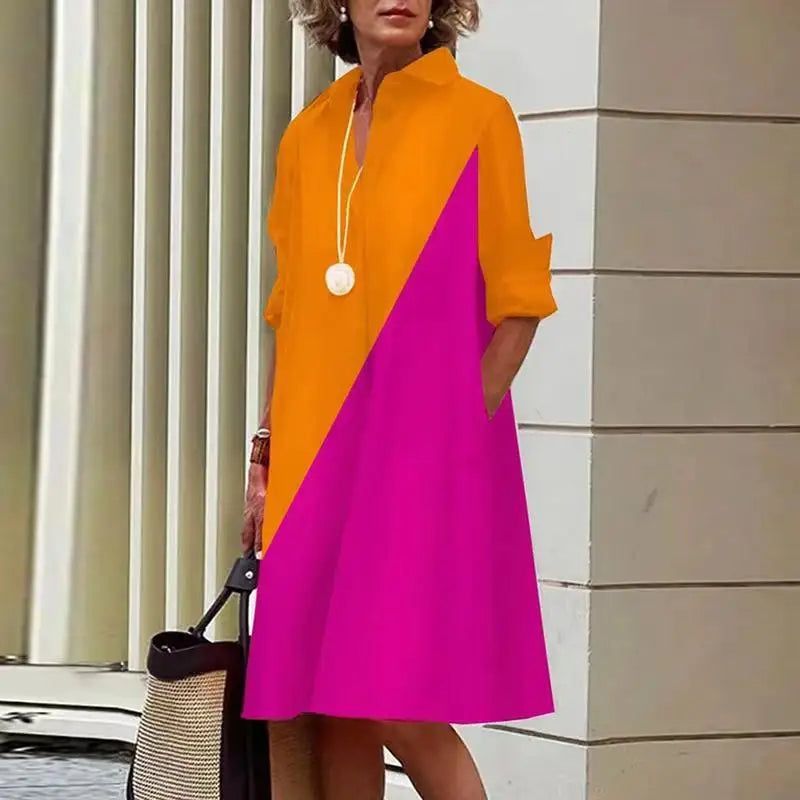 Robe sophistiquée élégante Danoir Paris Elena en tissu rouge avec coupe fluide et détails raffinés pour une allure chic.