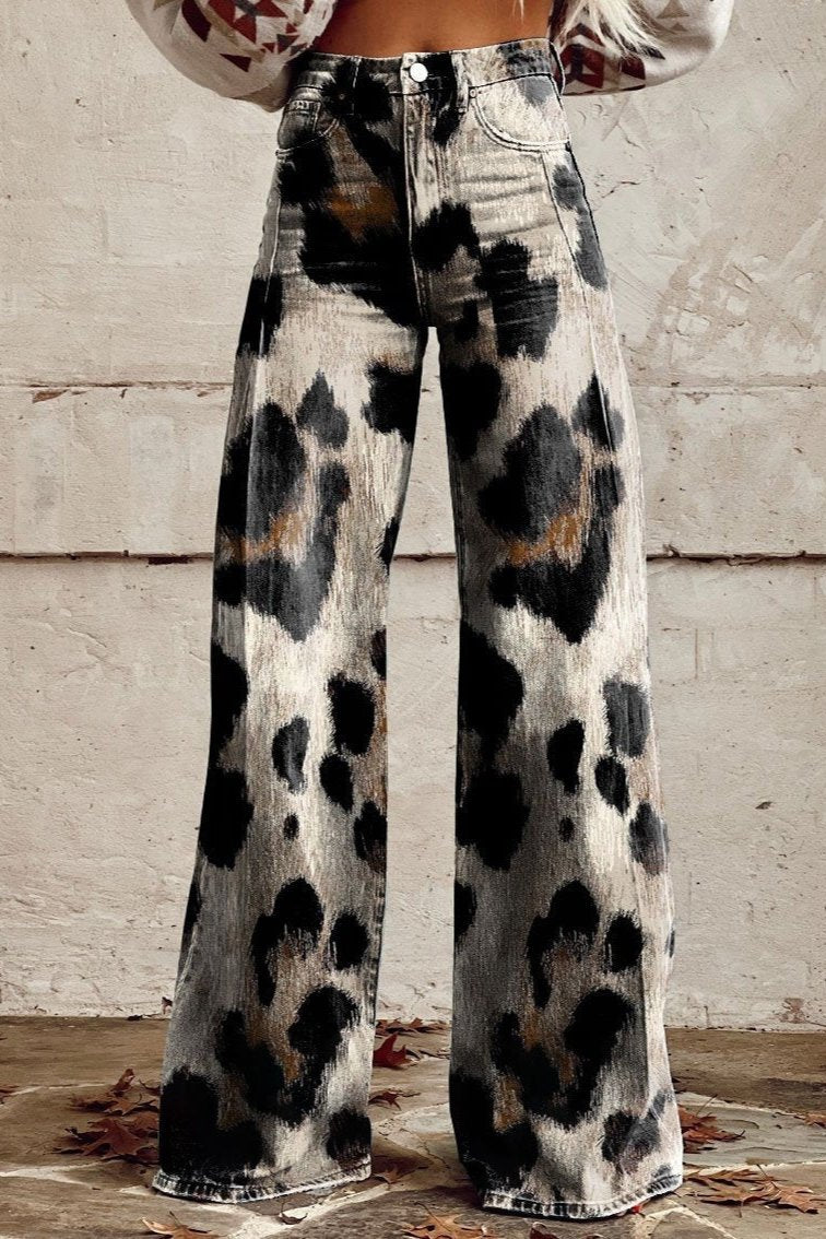 Pantaloni bohémien élégants Ghepardo de Danoir Paris, coupe fluide et détails sophistiqués, parfaits pour un style chic et décontracté.
