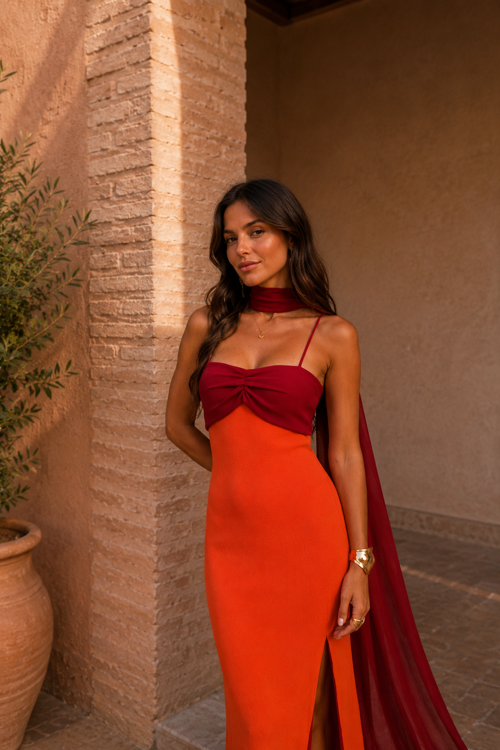Robe Zahara en édition limitée de Danoir Paris, vêtement élégant avec détails raffinés visible sur l'image.