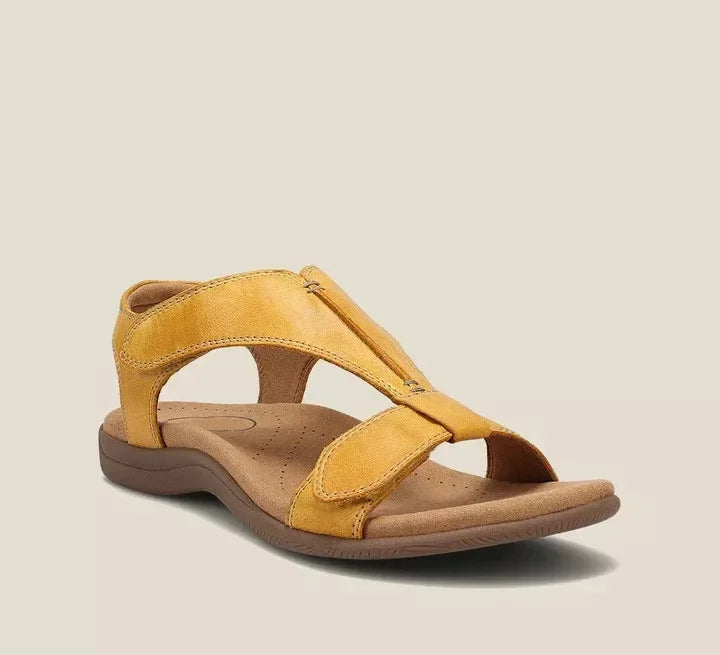Sandales orthopédiques confortables NELLY de Danoir Paris en noir, chaussures élégantes pour un soutien optimal.