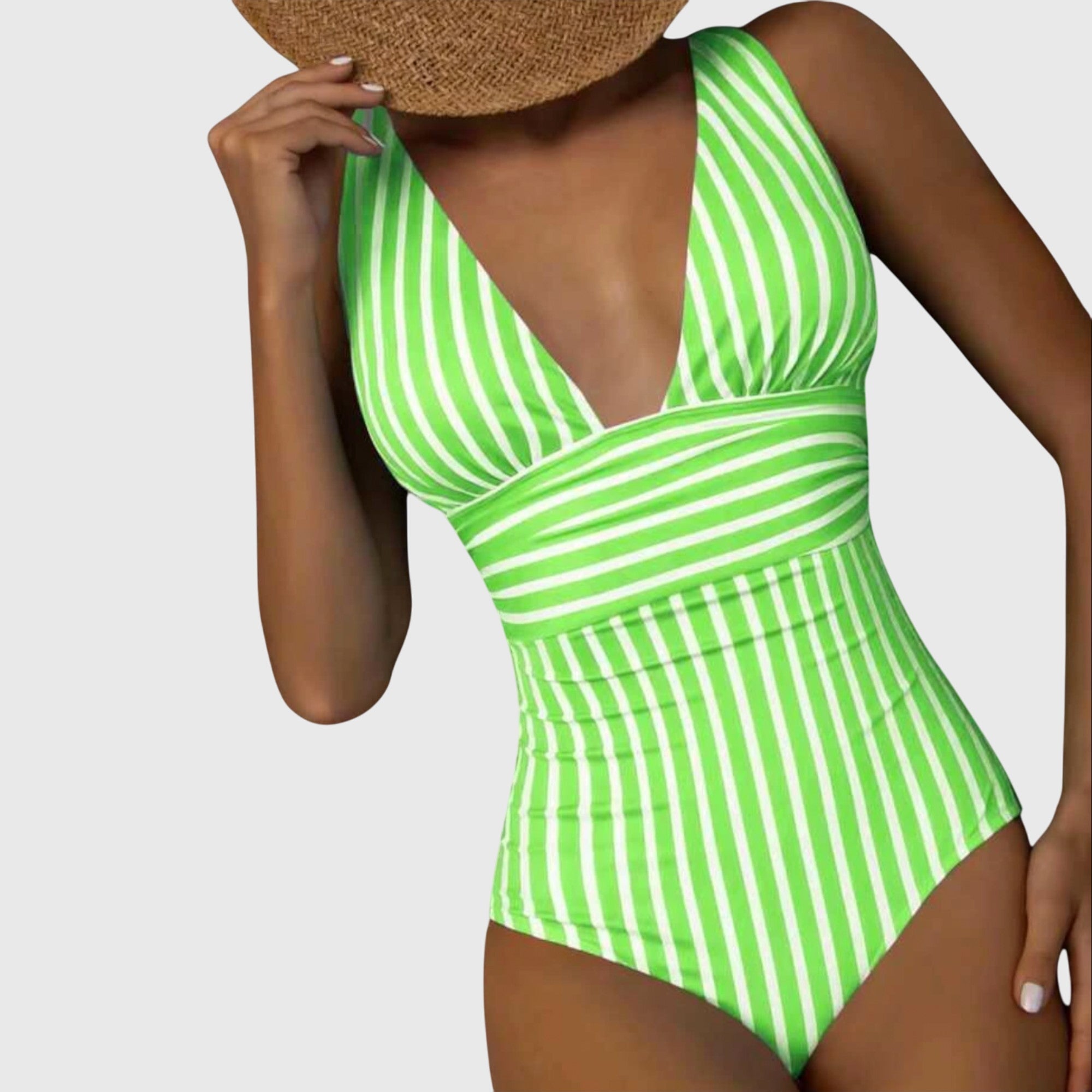 Maillot de bain turquoise Aurora de Danoir Paris, en taille XS, avec coupe élégante et détails flatteurs.
