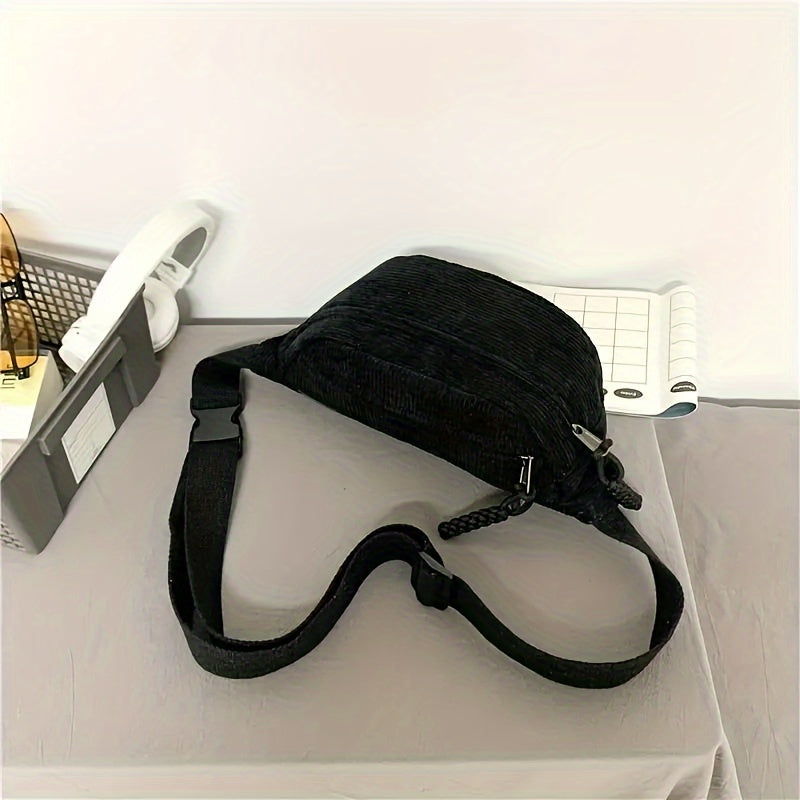 Sac à main Danoir Paris Petra en velours côtelé vert, sac porté épaule avec design élégant et texture douce.