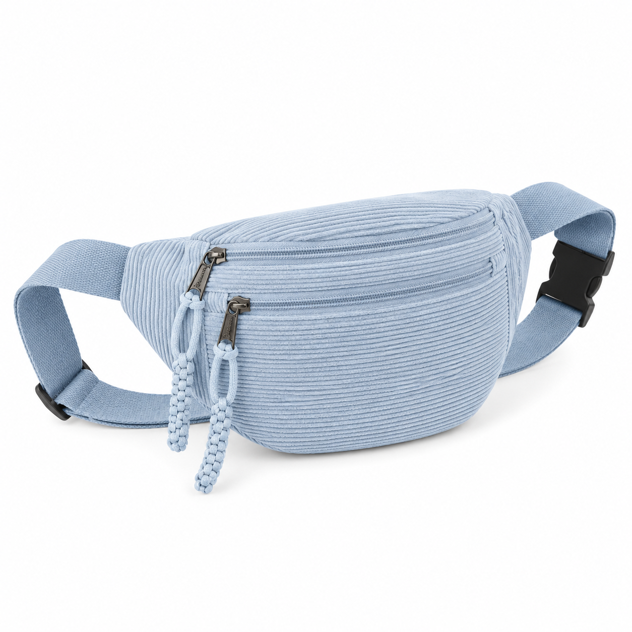 Sac à bandoulière Danoir Paris Petra en velours côtelé vert, avec poignées et détails élégants, pour un style sophistiqué.