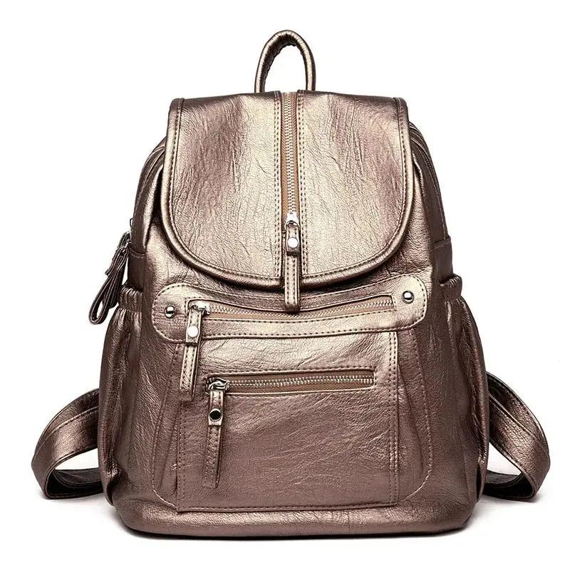 Sac à dos vert Danoir Paris Colette, sac à dos chic et élégant avec design sophistiqué, idéal pour un style moderne et raffiné.