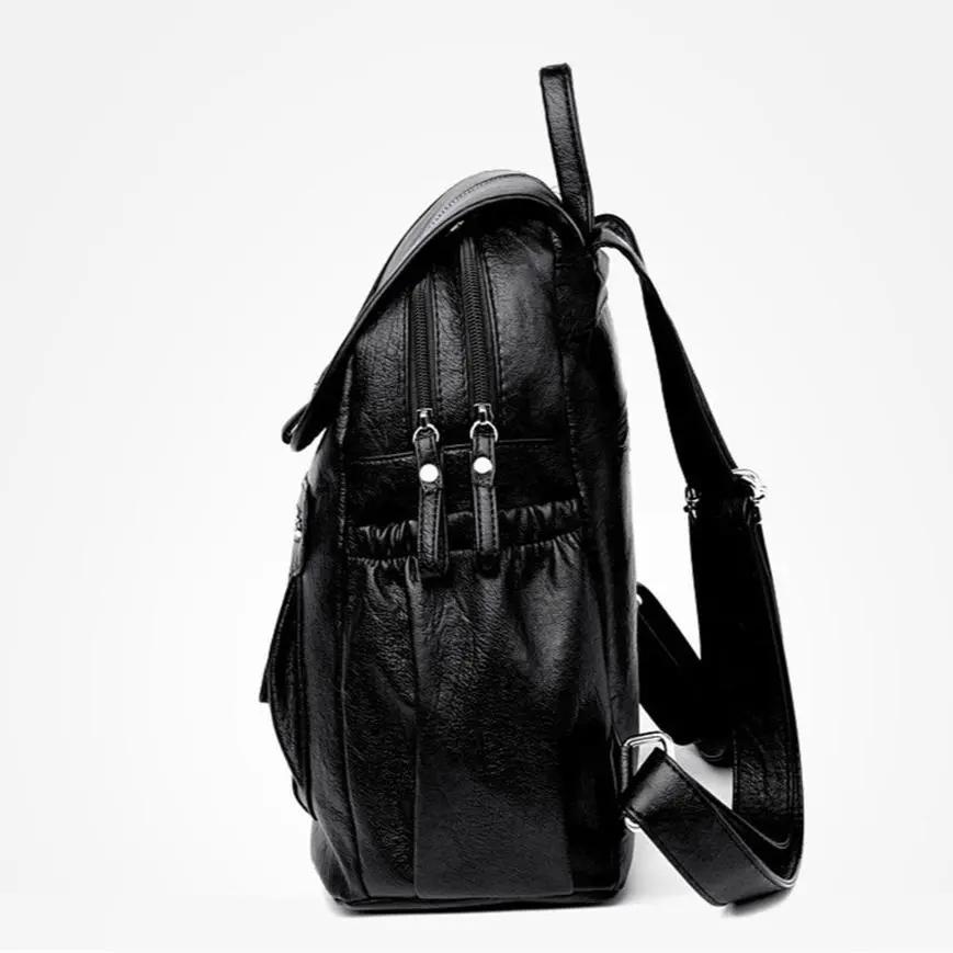 Sac à dos Danoir Paris Colette en vert, élégant et chic, avec design moderne et finitions soignées.