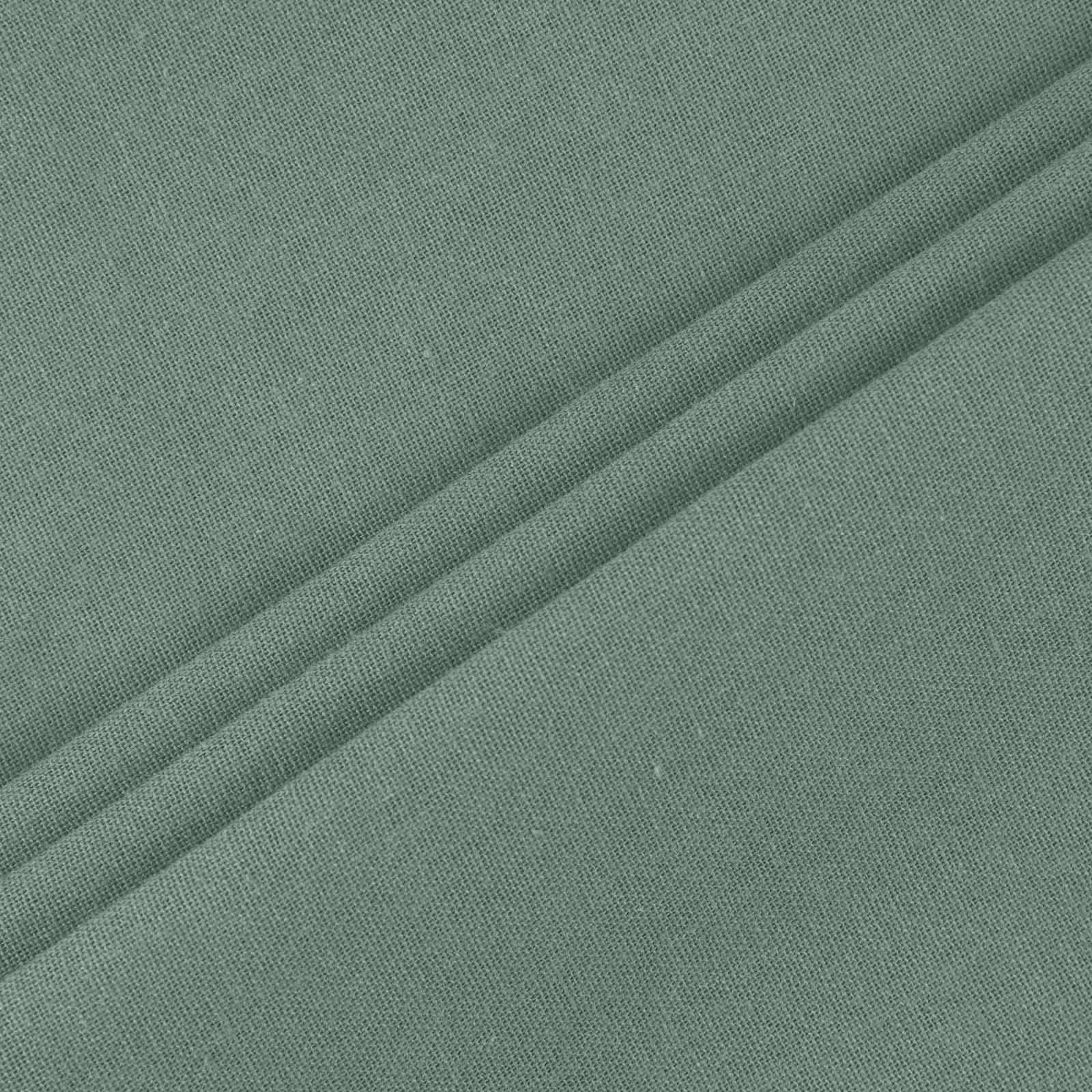 Robe légère verte Danoir Paris Eulalior élégante, vue de face, tissu fluide et design sophistiqué.