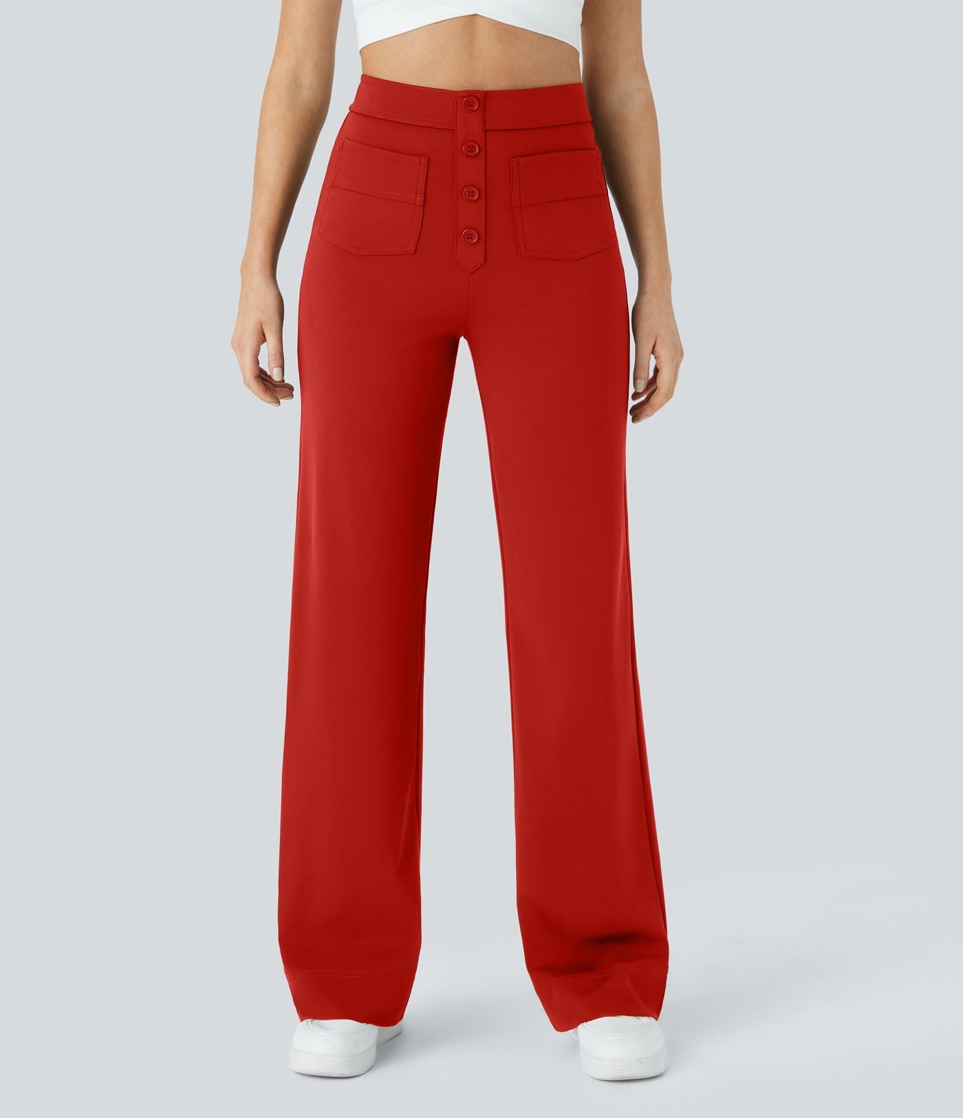 Pantalons élastiques Jade de Danoir Paris, confortables, couleur verte, taille XS, tissu doux et souple.